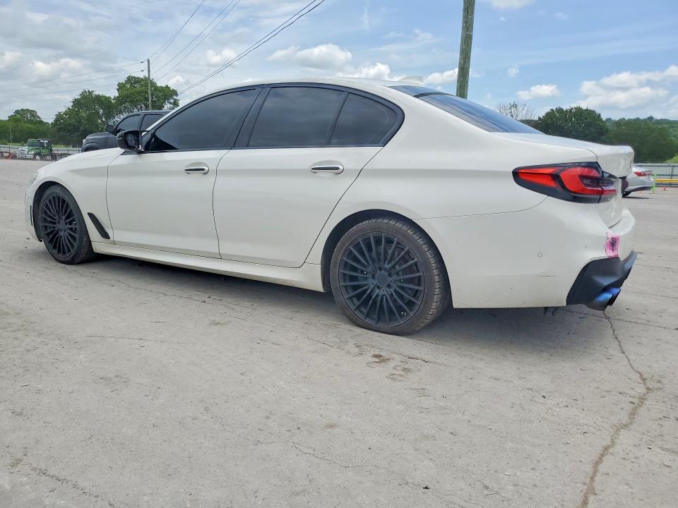 2018 BMW M550i xdrive VIN WBAJB9C5XJB049431 COPART salvage auction — HAIL, TN - CERT OF TITLE-REBUILT VEHICLE, sold $4,000 on 2026-07-29 (photo 2)