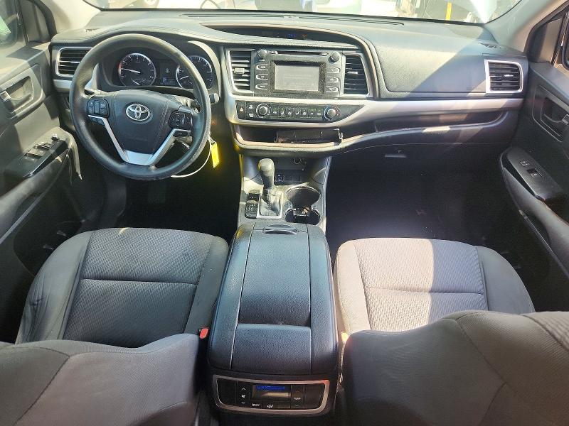 2014 Toyota Highlander VIN 5TDZKRFH7ES021130 COPART salvage auction — SIDE, Fl - Cert Of Title Slvg Rebuildable, sold $3,850 on 2026-07-07 (photo 8)