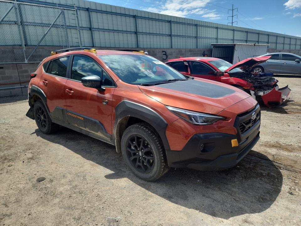 2024 Subaru Xv VIN 4S4GUHT66R3840390 COPART salvage auction — REAR END, Nm - Cert Of Title-Salvage, sold $12,800 on 2026-07-02 (photo 4)