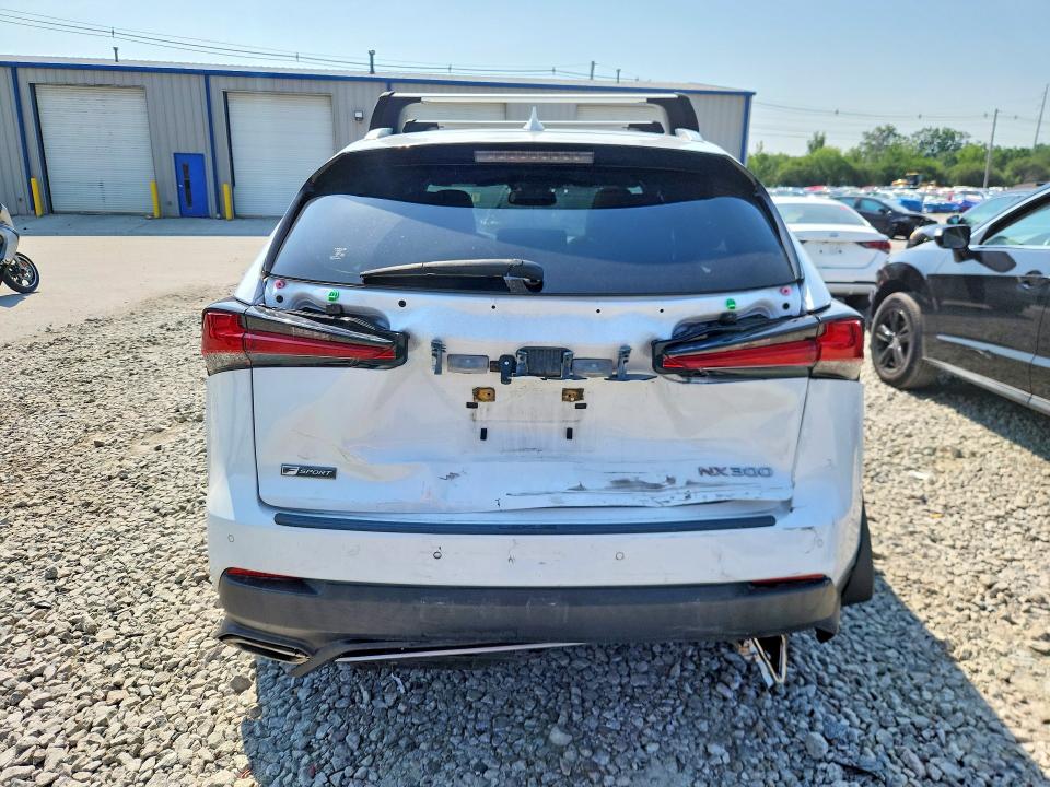 2020 Lexus Nx VIN JTJSARDZ7L5015361 COPART salvage auction — REAR END, Ma - Cert Of Title-Salvage, sold $10,600 on 2026-07-10 (photo 6)