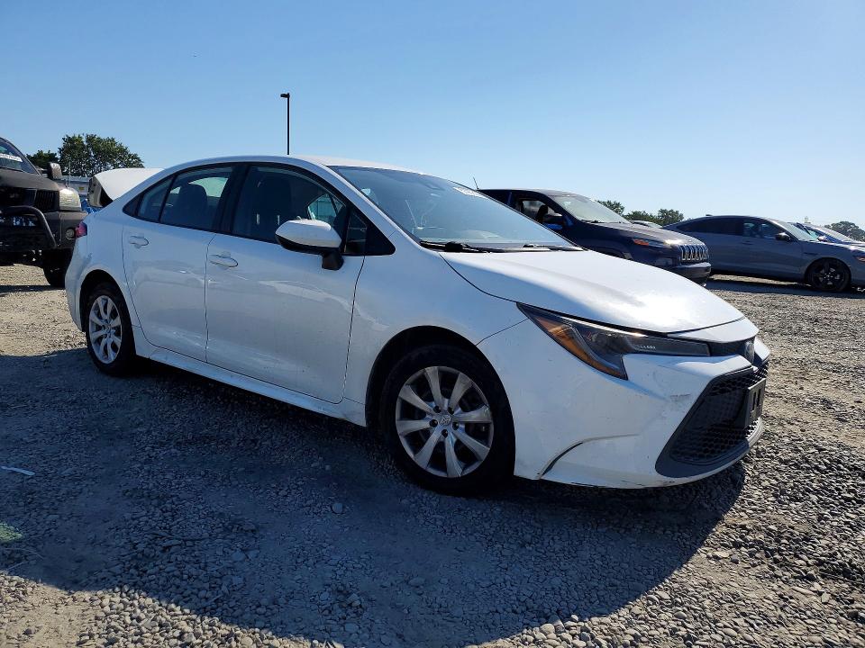 2021 Toyota VIN 5YFEPMAE1MP189241 COPART salvage auction — REAR END, Ca - Salvage Certificate, sold $6,000 on 2026-07-14 (photo 4)