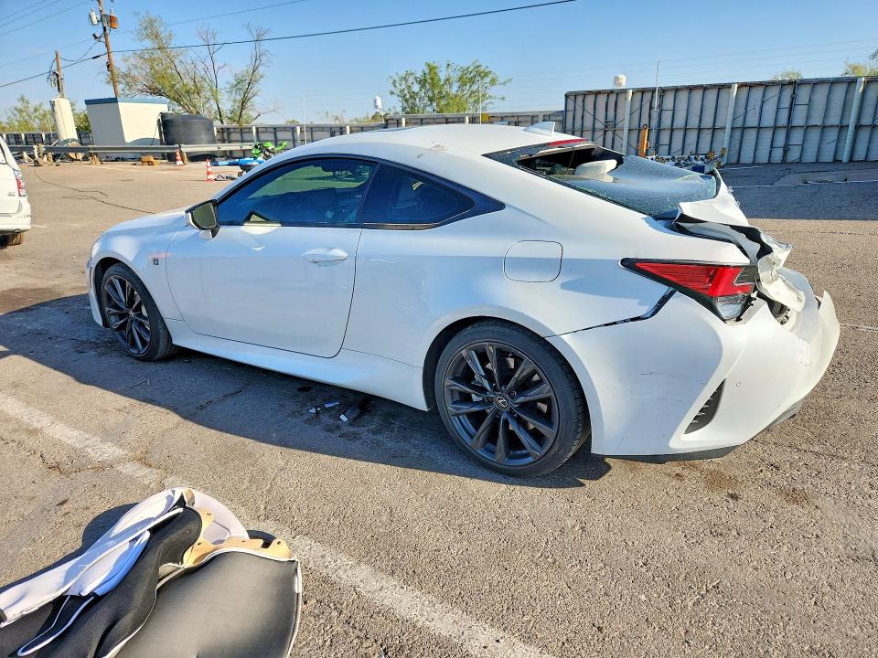 2023 Lexus Rc VIN JTHGZ5BC4P5027190 COPART salvage auction — REAR END, Tx - Salvage Vehicle Title, sold $12,500 on 2026-08-21 (photo 2)