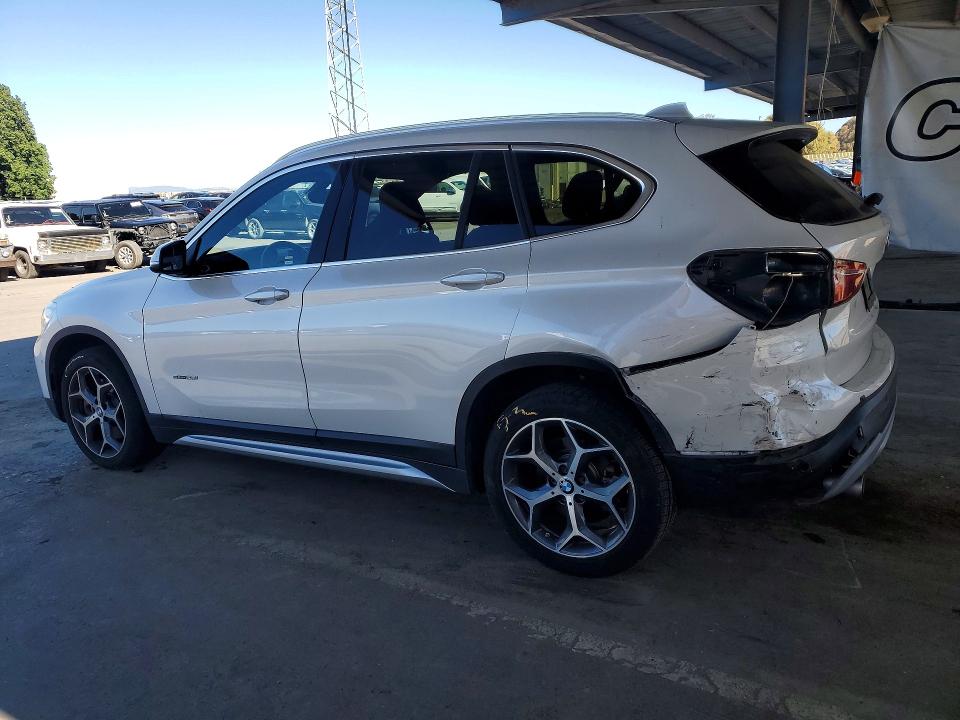 2018 BMW X1 VIN WBXHU7C37J5H40662 COPART salvage auction — REAR END, Ca - Salvage Certificate, sold $3,850 on 2026-07-23 (photo 2)