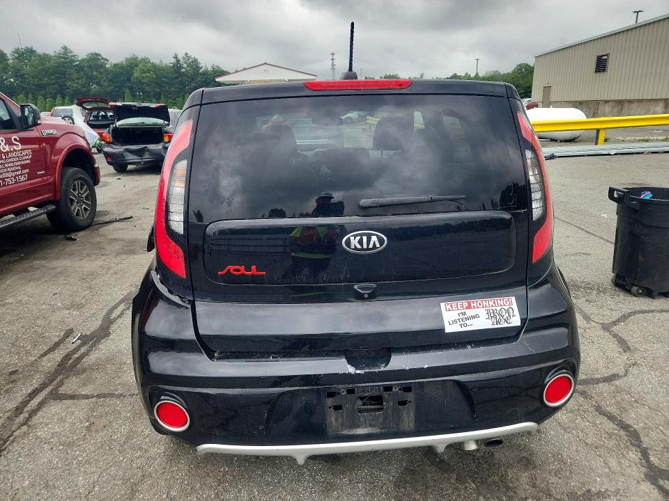 2018 Kia Soul VIN KNDJX3AA4J7542364 COPART salvage auction — REAR END, CA - CERT OF TITLE-PARTS ONLY, sold $2,250 on 2026-07-28 (photo 6)