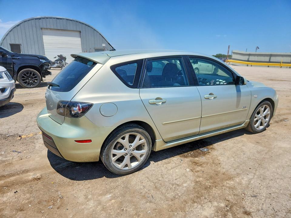 2009 Mazda 3 VIN JM1BK343491244136 COPART salvage auction — REAR END, Ks - Cert Of Title-Salvage, sold $925 on 2026-07-22 (photo 3)
