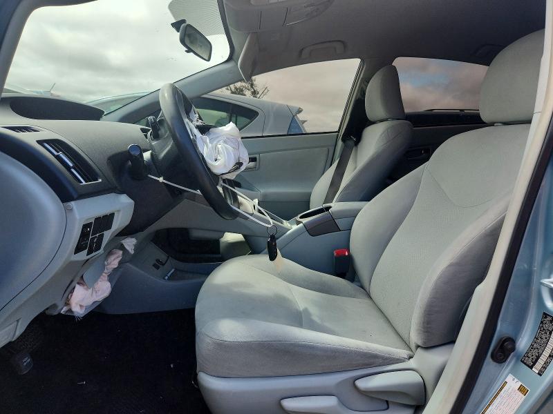2013 Toyota Prius VIN JTDKN3DU0D1615625 COPART salvage auction — FRONT END, CA - SALVAGE CERTIFICATE, sold $525 on 2026-07-14 (photo 7)