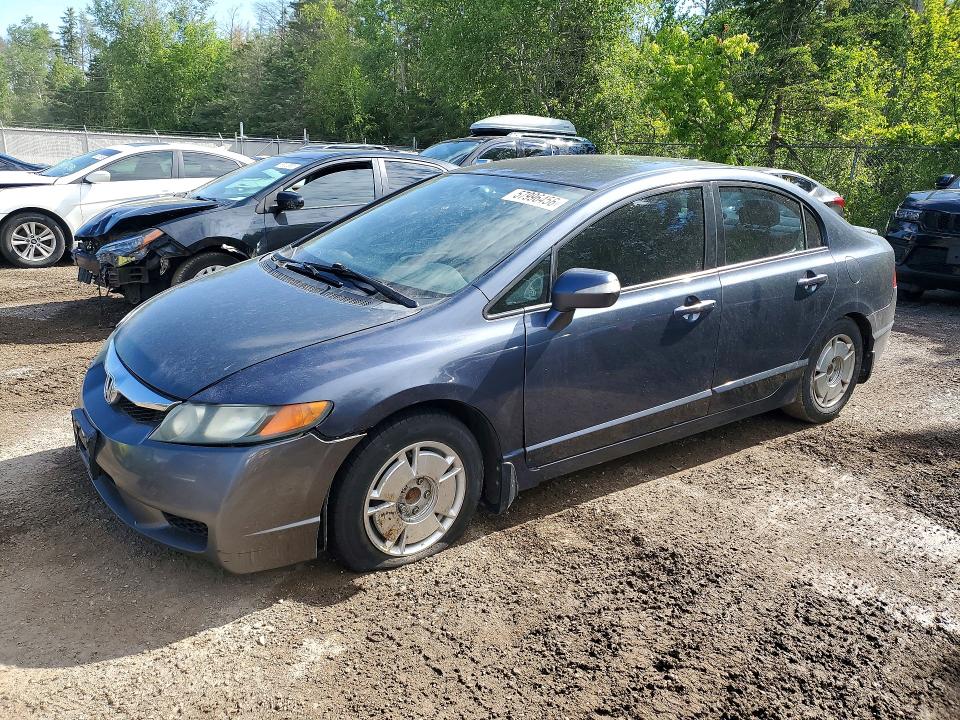 2009 Honda VIN JHMFA36279S800487 COPART salvage auction — FRONT END, On - Permit No Brand - Unfit, sold $300 on 2026-07-07 (photo 1)