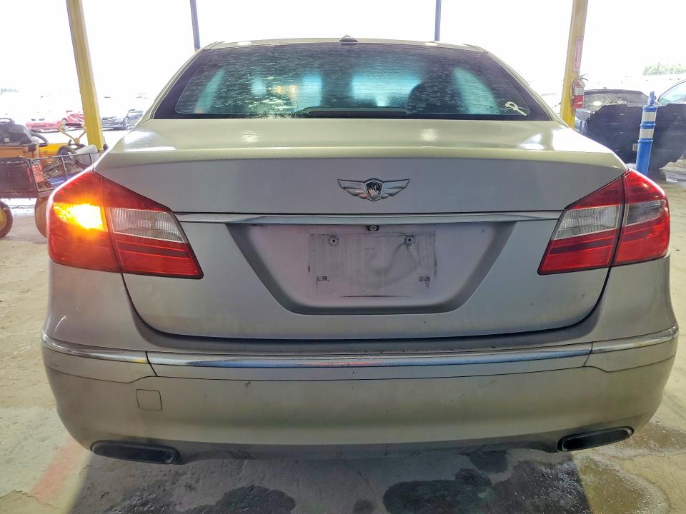 2012 Hyundai Genesis VIN KMHGC4DD0CU200864 COPART salvage auction — FRONT END, Tx - Salvage Vehicle Title, sold $225 on 2026-07-14 (photo 6)