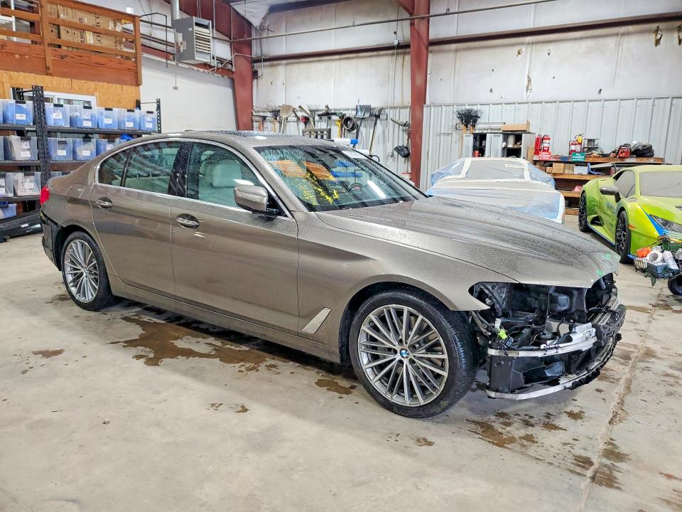 2017 BMW 5er VIN WBAJA5C35HG895148 COPART salvage auction — FRONT END, GA - CERT OF TITLE-SALVAGE, sold $8,400 on 2026-07-31 (photo 4)