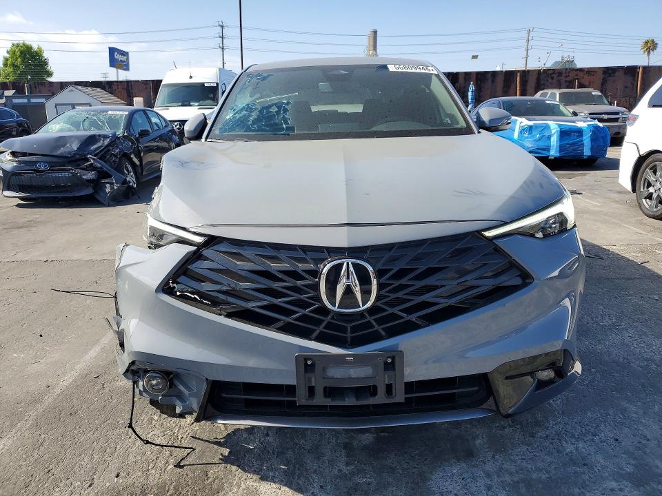 2025 Acura Adx VIN 3HDSA2H52SM708038 COPART salvage auction — FRONT END, Ca - Salvage Certificate, sold $10,000 on 2026-07-31 (photo 5)