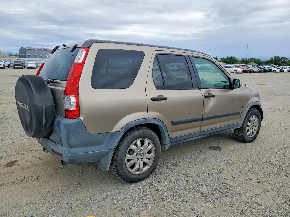 2006 Honda Cr-v VIN JHLRD78846C016968 COPART salvage auction — FRONT END, Ca - Salvage Certificate, sold $1,150 on 2026-07-06 (photo 3)