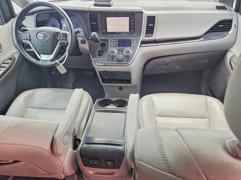 2019 Toyota Sienna VIN 5TDYZ3DC0KS972261 COPART salvage auction — HAIL, Mo - Salvage Certificate Of Title, sold $2,300 on 2026-07-27 (photo 8)