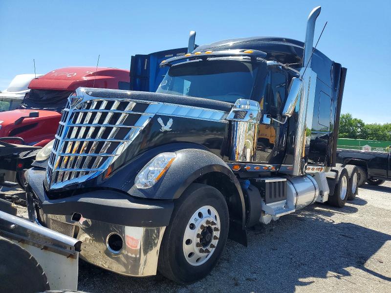 2015 International VIN 3HSCXAPR9FN651489 COPART salvage auction — SIDE, Il - Salvage Certificate (P), sold $12,000 on 2026-07-09 (photo 2)