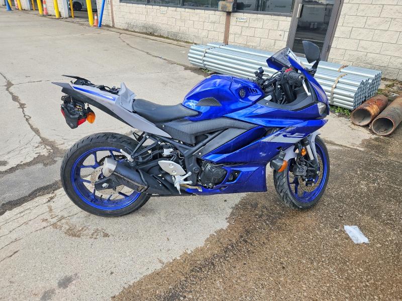 2021 Yamaha Yzfr3 VIN MH3RH18Y9MK005516 COPART salvage auction — ALL OVER, Oh - Cert Of Title-Salvage, sold $975 on 2026-08-02 (photo 1)
