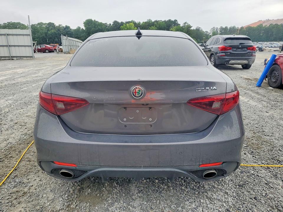 2018 Alfa romeo Giulia VIN ZARFAEBN8J7566273 COPART salvage auction — MECHANICAL, Ga - Certificate Of Title (P), sold $4,800 on 2026-07-08 (photo 6)
