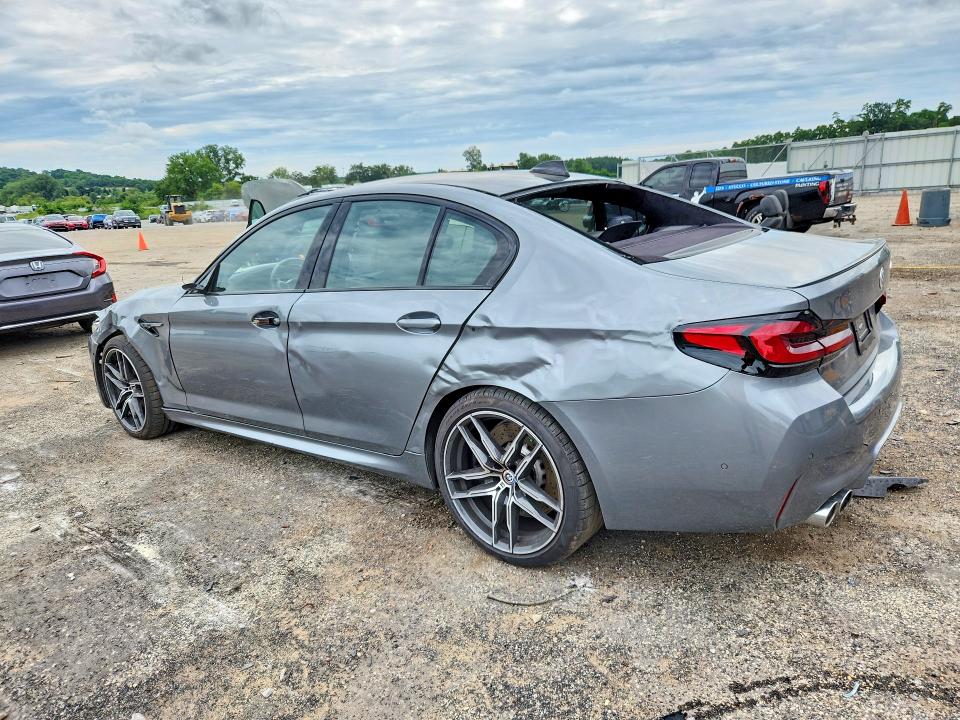 2023 BMW M5 VIN WBS83CH0XPCM97267 COPART salvage auction — ALL OVER, Wi - Certificate Of Title, sold $15,400 on 2026-07-14 (photo 2)