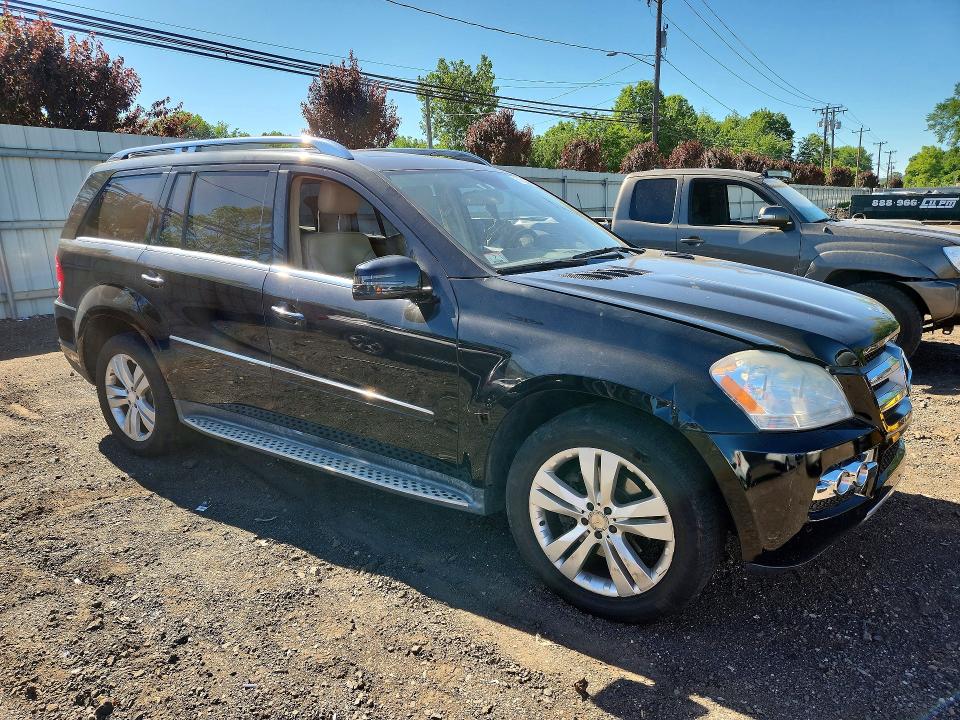 2011 Mercedes-benz Gl-class VIN 4JGBF7BE2BA645251 COPART salvage auction — FRONT END, Nj - Certificate Of Title, sold $750 on 2026-07-09 (photo 4)