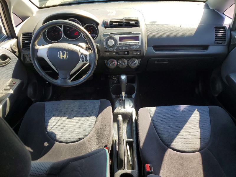 2008 Honda Fit VIN JHMGD38638S021436 COPART salvage auction — REAR END, CA - SALVAGE CERTIFICATE, sold $525 on 2026-07-24 (photo 8)