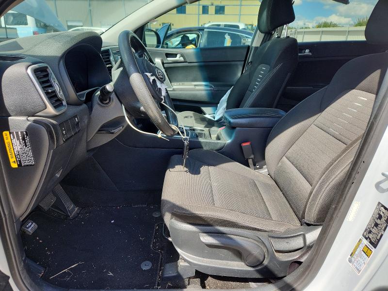 2018 Kia Sportage VIN KNDPM3AC5J7347216 COPART salvage auction — FRONT END, TX - SALVAGE VEHICLE TITLE (P), sold $2,100 on 2026-07-16 (photo 7)