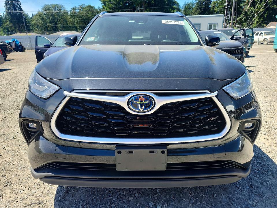 2020 Toyota Highlander VIN 5TDHBRCH8LS504185 COPART salvage auction — REAR END, Wa - Bill Of Sale, sold $19,000 on 2026-07-14 (photo 5)