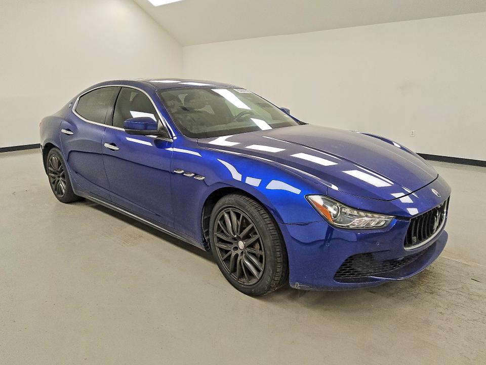 2017 Maserati Ghibli VIN ZAM57XSA3H1242332 COPART salvage auction — MECHANICAL, Tx - Certificate Of Title, sold $2,850 on 2026-07-16 (photo 4)