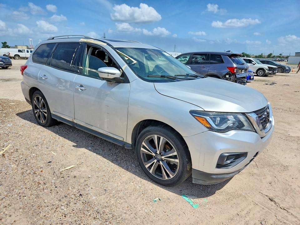 2020 Nissan Pathfinder VIN 5N1DR2DN9LC591744 COPART salvage auction — FRONT END, TX - CERTIFICATE OF TITLE, sold $1,100 on 2026-07-02 (photo 4)