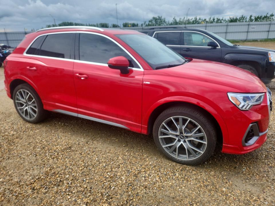2021 Audi VIN WA1FECF35M1081781 COPART salvage auction — FRONT END, Ab - Bos - Salvage, sold $16,200 on 2026-07-09 (photo 4)