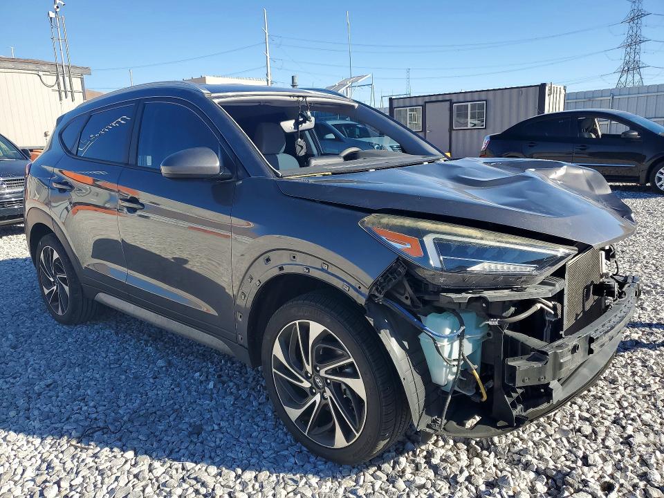 2020 Hyundai VIN KM8J33AL2LU175574 COPART salvage auction — FRONT END, Nv - Salvage Title, sold $3,700 on 2026-07-13 (photo 4)