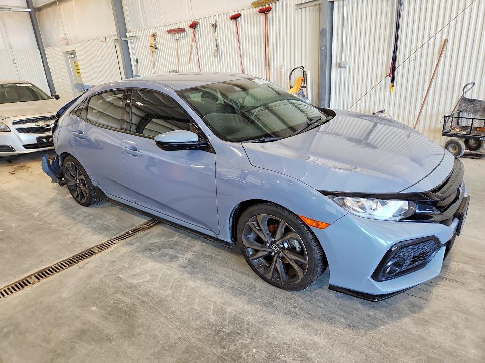 2019 Honda Civic VIN SHHFK7H40KU216129 COPART salvage auction — REAR END, Ne - Cert Of Title-Salvage, sold $3,300 on 2026-07-28 (photo 4)