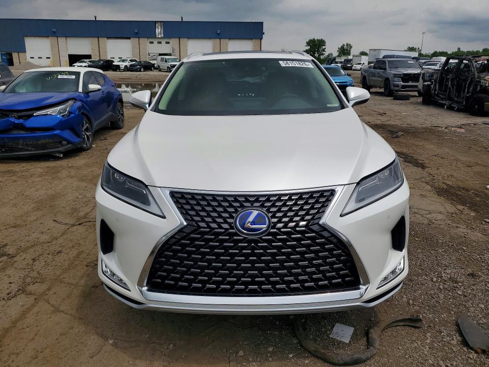 2022 Lexus Rx VIN JTJJGKFA2N2021758 COPART salvage auction — REAR END, Mi - Certificate Of Title, sold $14,200 on 2026-07-21 (photo 5)