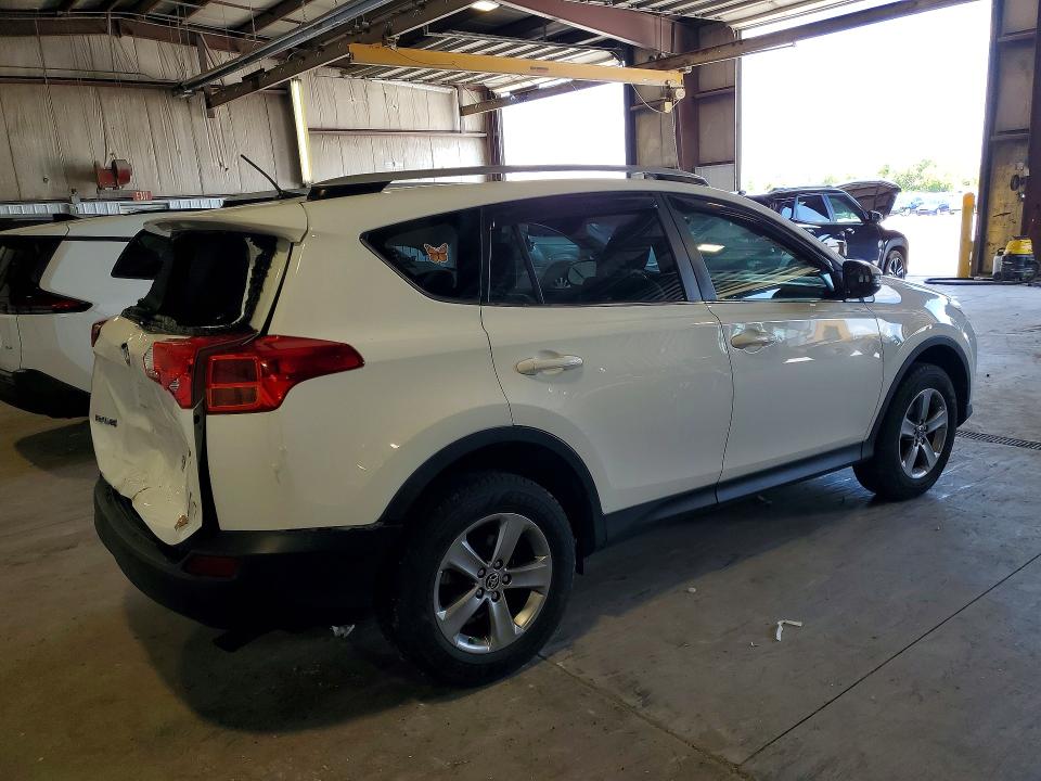 2015 Toyota Rav4 VIN JTMRFREV5FJ039961 COPART salvage auction — REAR END, Il - Salvage Certificate, sold $4,300 on 2026-07-15 (photo 3)