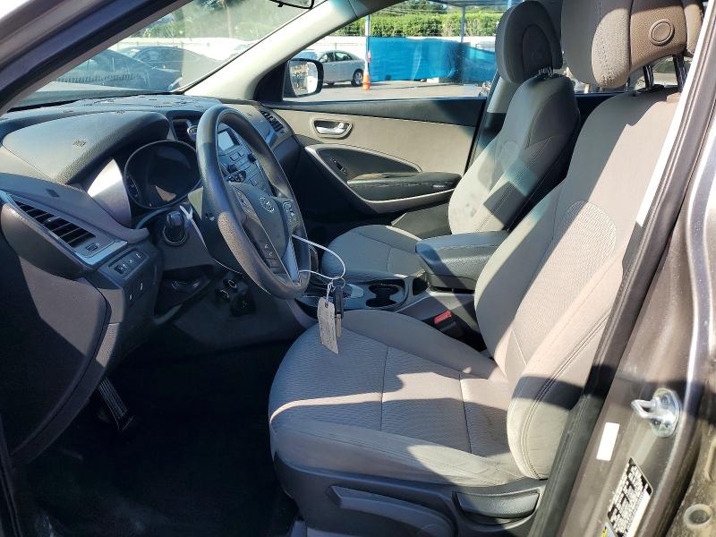 2015 Hyundai Santa fe VIN 5XYZTDLB5FG289995 COPART salvage auction — FRONT END, Ca - Salvage Certificate, sold $525 on 2026-07-07 (photo 7)