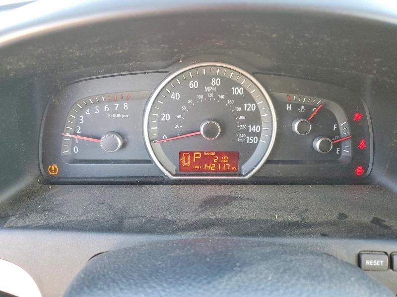 2009 Kia Borrego VIN KNDJJ741595021472 COPART salvage auction — FRONT END, CA - SALVAGE CERTIFICATE, sold $125 on 2026-07-20 (photo 9)