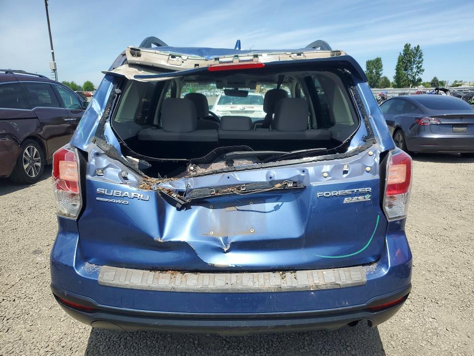 2017 Subaru Forester VIN JF2SJAGC6HH459186 COPART salvage auction — ROOF, OR - SALVAGE TITLE CERTIFICATE, sold $2,150 on 2026-07-07 (photo 6)