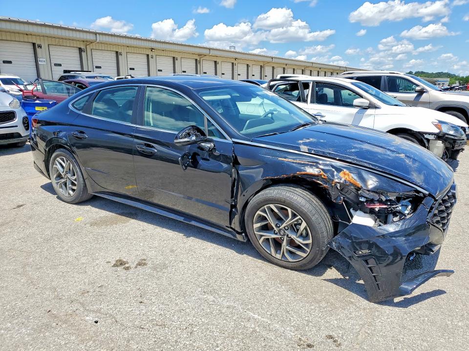 2020 Hyundai Sonata VIN 5NPEL4JA0LH001667 COPART salvage auction — FRONT END, Ky - Cert Of Title-Salvage, sold $2,350 on 2026-07-02 (photo 4)