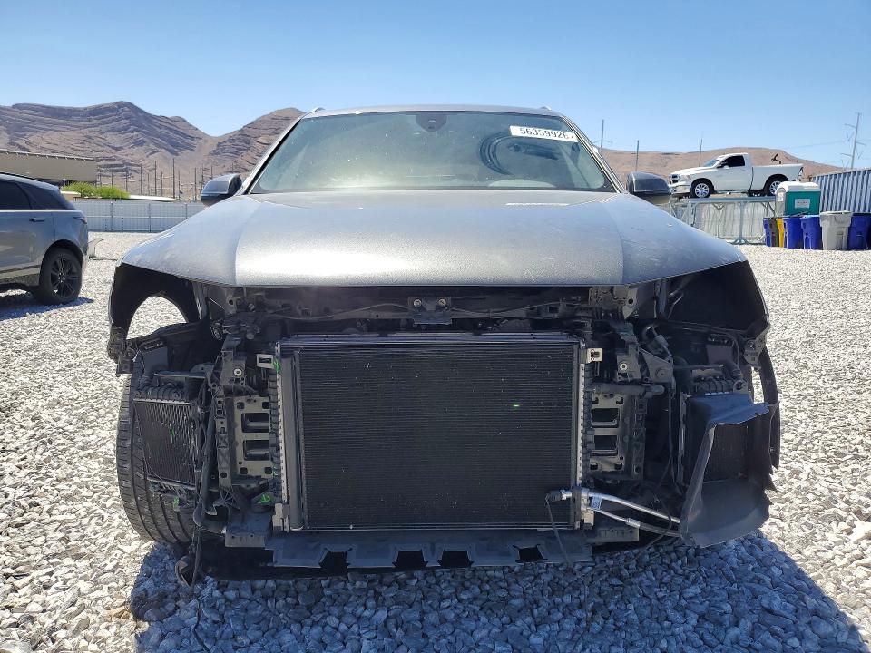 2019 Audi Q7 VIN WA1AAAF7XKD008012 COPART salvage auction — FRONT END, Nv - Salvage Title, sold $6,300 on 2026-07-13 (photo 5)