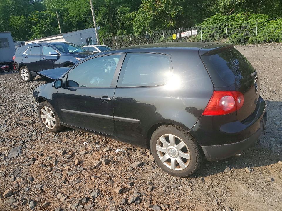 2009 Volkswagen Rabbit VIN WVWBB71K69W027676 COPART salvage auction — FRONT END, Ny - Mv-907A Salvage Certificate, sold $475 on 2026-07-23 (photo 2)