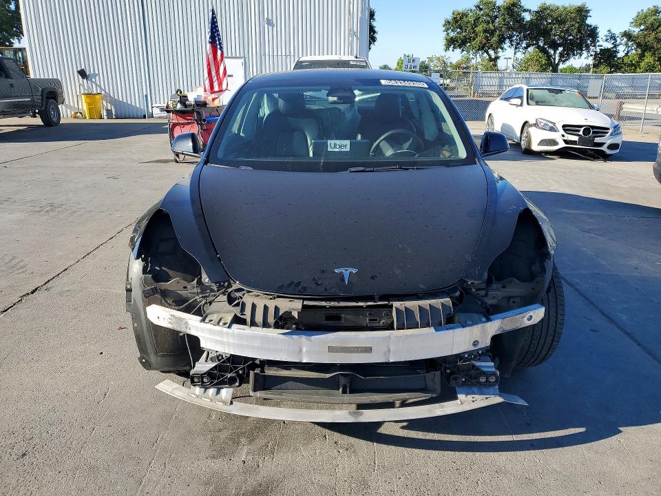 2022 Tesla Model 3 VIN 5YJ3E1EA3NF188298 COPART salvage auction — FRONT END, Ca - Certificate Of Title, sold $3,850 on 2026-07-08 (photo 5)
