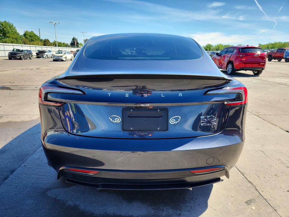 2024 Tesla VIN 5YJ3E1ET9RF824617 COPART salvage auction — FRONT END, Co - Salvage Title, sold $23,200 on 2026-07-29 (photo 6)