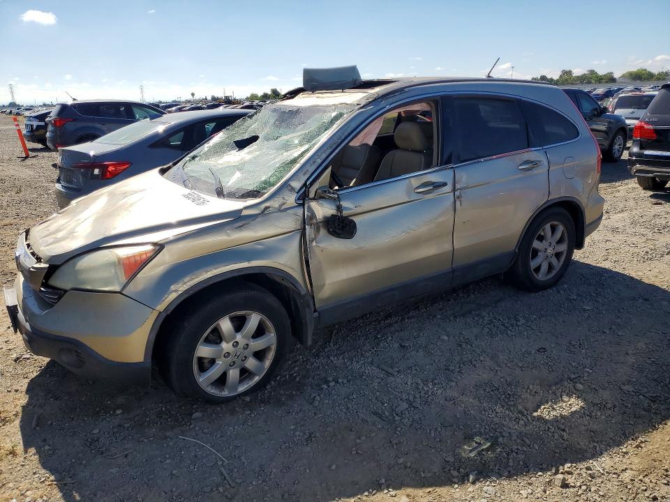 2007 Honda Cr-v VIN JHLRE48707C059000 COPART salvage auction — ROLLOVER, Ca - Salvage Certificate, sold $475 on 2026-07-16 (photo 1)