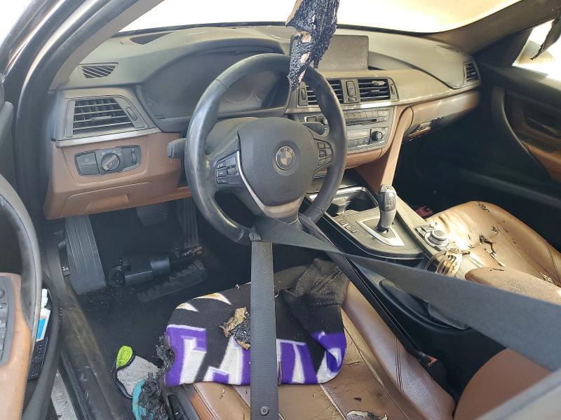 2012 BMW 3 series VIN WBA3A5G55CNP18012 COPART salvage auction — BURN, Md - Cert Of Salvage > 75% Damage, sold $400 on 2026-07-23 (photo 8)