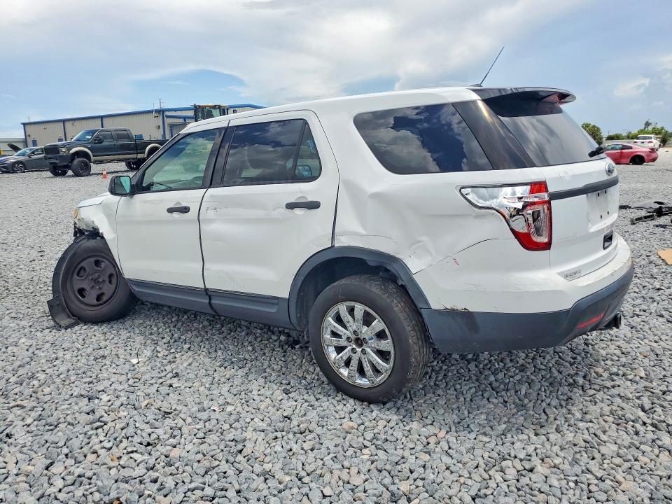2013 Ford Explorer VIN 1FM5K8AR2DGA04961 COPART salvage auction — FRONT END, Fl - Cert Of Title-Police Slvg Rbld, sold $700 on 2026-07-02 (photo 2)