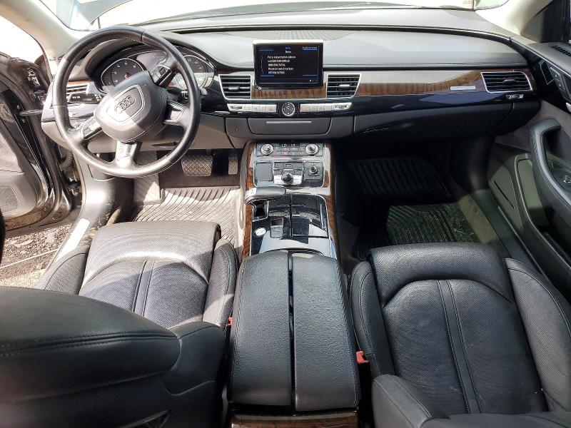 2014 Audi A8 VIN WAURGAFDXEN004650 COPART salvage auction — FRONT END, MI - CERTIFICATE OF TITLE, sold $325 on 2026-07-31 (photo 8)
