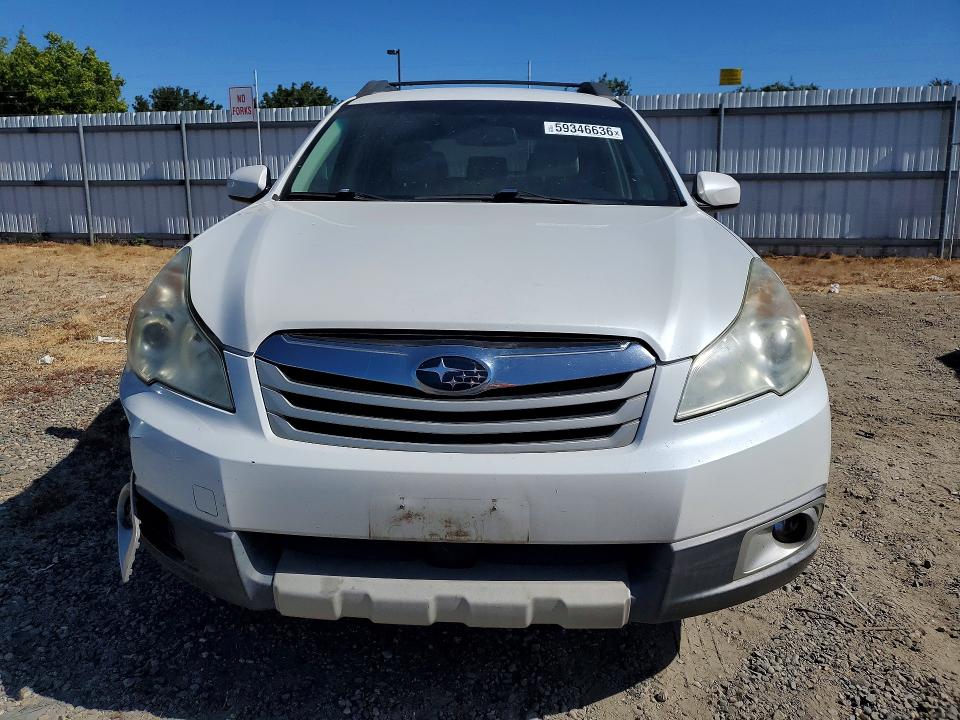 2012 Subaru Outback VIN 4S4BRBCC4C3249982 COPART salvage auction — FRONT END, Ca - Dis/Dlr/Exp App For Dup Clean, sold $175 on 2026-07-09 (photo 5)