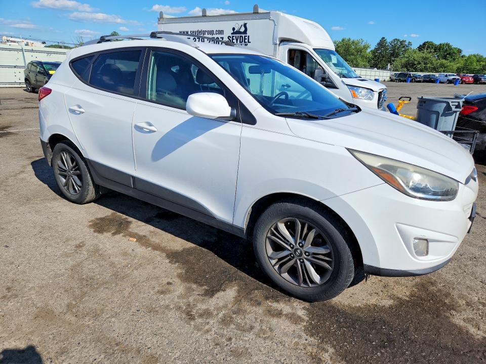 2014 Hyundai Tucson VIN KM8JUCAG9EU798273 COPART salvage auction — REAR END, Pa - Certificate Of Salvage, sold $1,500 on 2026-07-07 (photo 4)