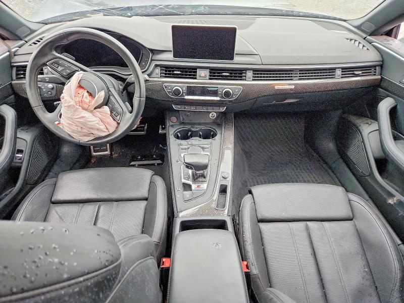 2018 Audi S5 VIN WAUC4CF57JA051459 COPART salvage auction — ALL OVER, TN - SALVAGE CERTIFICATE, sold $600 on 2026-07-16 (photo 8)