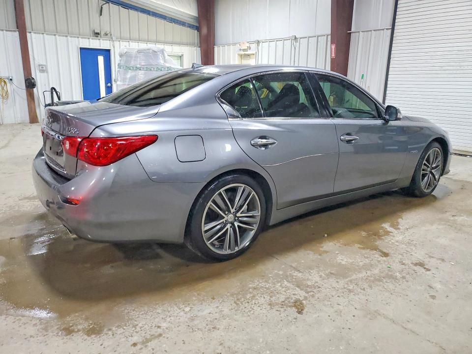 2014 Infiniti Q50 VIN JN1AV7AR3EM702019 COPART salvage auction — SIDE, PA - CERTIFICATE OF SALVAGE, sold $2,000 on 2026-07-22 (photo 3)