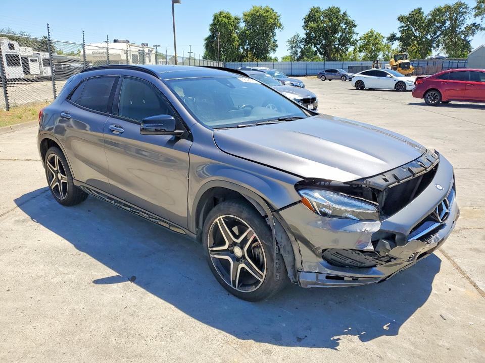 2017 Mercedes-benz Gla-klasse VIN WDCTG4EB1HJ343832 COPART salvage auction — FRONT END, Ca - Salvage Certificate, sold $2,950 on 2026-07-13 (photo 4)