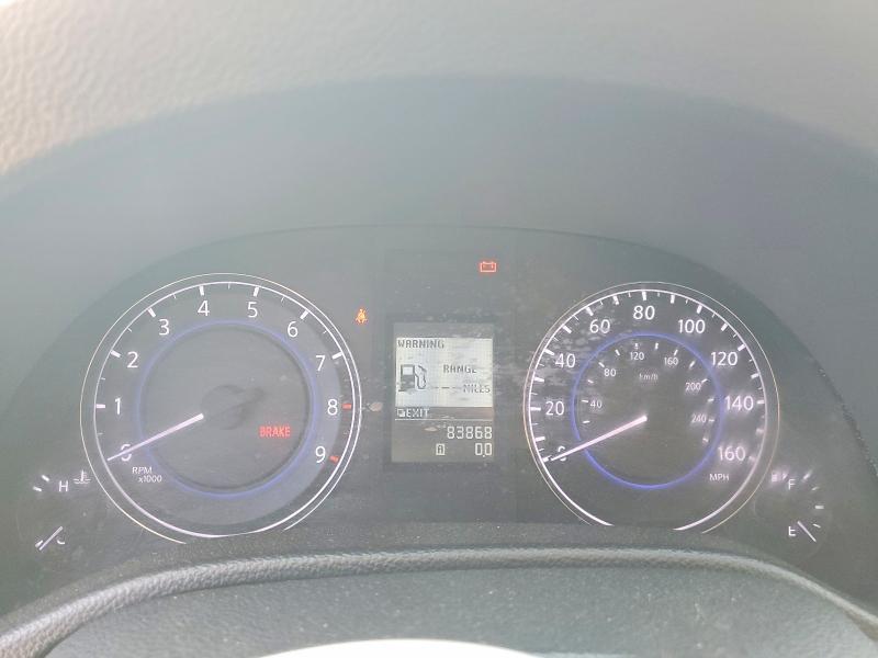 2013 Infiniti G VIN JN1CV6AP2DM305031 COPART salvage auction — FRONT END, Ca - Salvage Certificate, sold $2,000 on 2026-07-16 (photo 9)