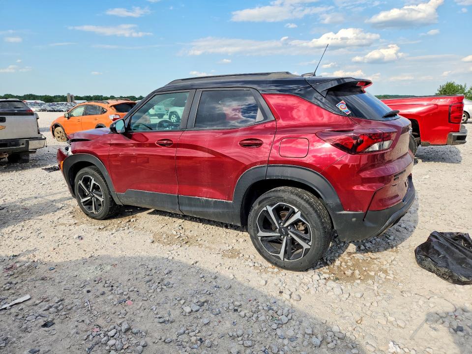 2022 Chevrolet Trailblazer VIN KL79MUSL2NB026764 COPART salvage auction — FRONT END, Mi - Scrap Certificate Of Title, sold $3,700 on 2026-07-28 (photo 2)